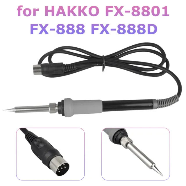 Soldering Iron Handle Station 6Pin For HAKKO FX-888 FX-8801 FX-888D Soldering