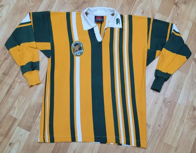 Australia Wallabies Canterbury of New Zealand Vintage Uglies Fans Rugby Jersey