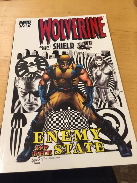 WOLVERINE : ENEMY OF THE STATE Vol 2 1st Print Mark Millar TP 2006 Graphic Novel