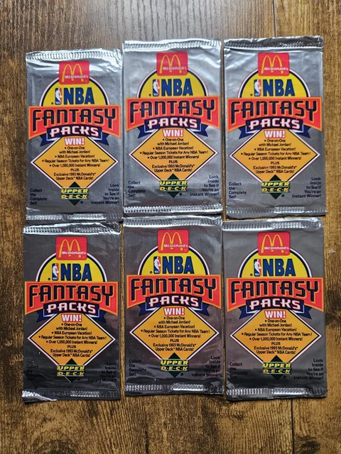 NBA Upper Deck FantasySet102枚 マクドナルド カード 92-93 Upper