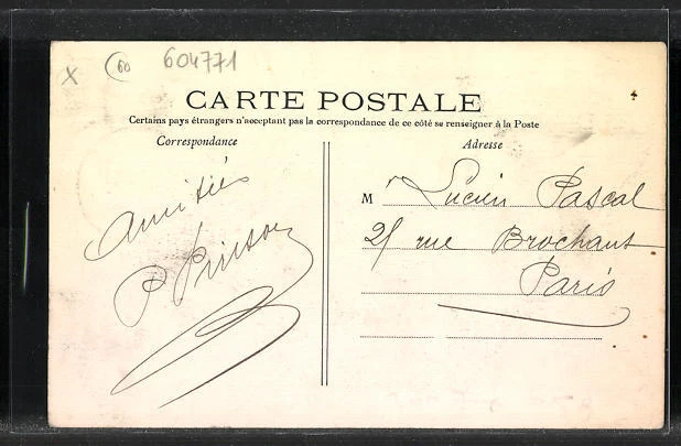 CPA Ressons-sur-Matz, Le Hameau de Bayencourt 2