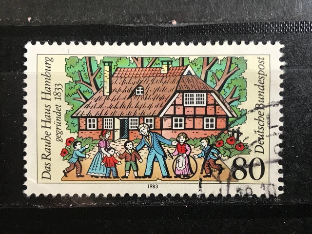 20 Stück Bund MiNr 1186 - 80 Pfennig - Das Rauhe Haus Hamburg - gestempelt