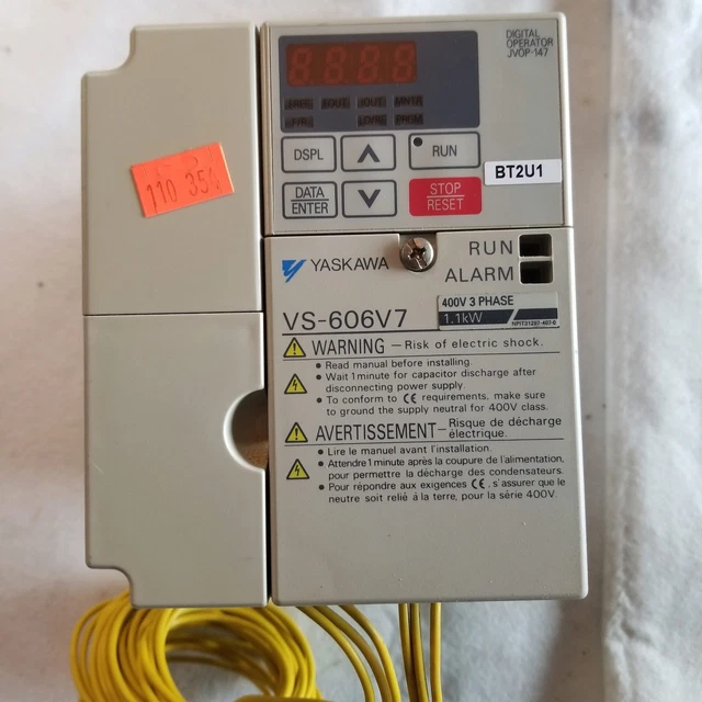 Yaskawa Electric Corp. CIMR-V7CC40P7 VS-606V7 400V Inverter