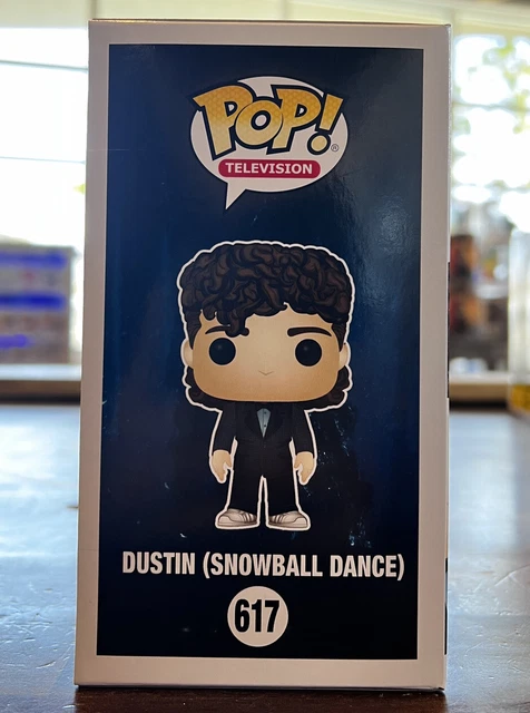 Funko Pop! Stranger Things Dustin Snowball Dance #617 2018 SDCC Sticker 2