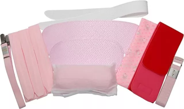 Hasegawa Kimono Kitsuke 11 Obi Magic Belt Makura Dressing Accessories Set NEW