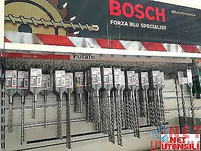 Bosch Punte Punta Sds Plus 7X Con 5 Taglienti Per Cemento Armato Muro Diametro