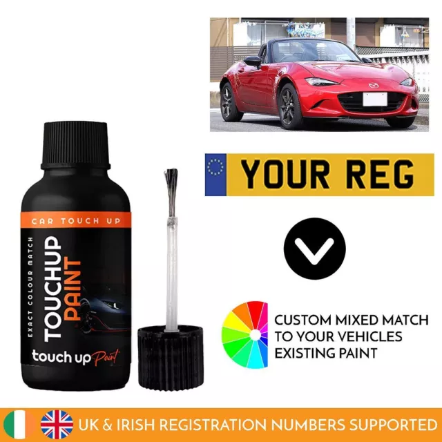 Touch Up Paint For Mazda MX-5 / Miata / Roadster By Car Registration Reg Number