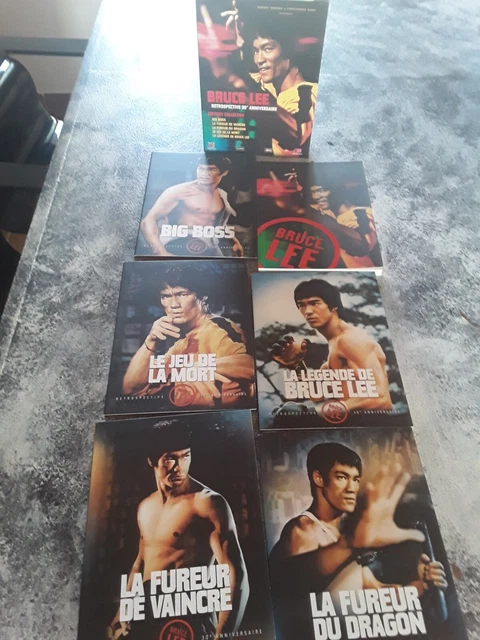 Coffret Collector Bruce Lee 30 Eme Anniversaire 5Dvd + Livre De 1971/1978 Neuf