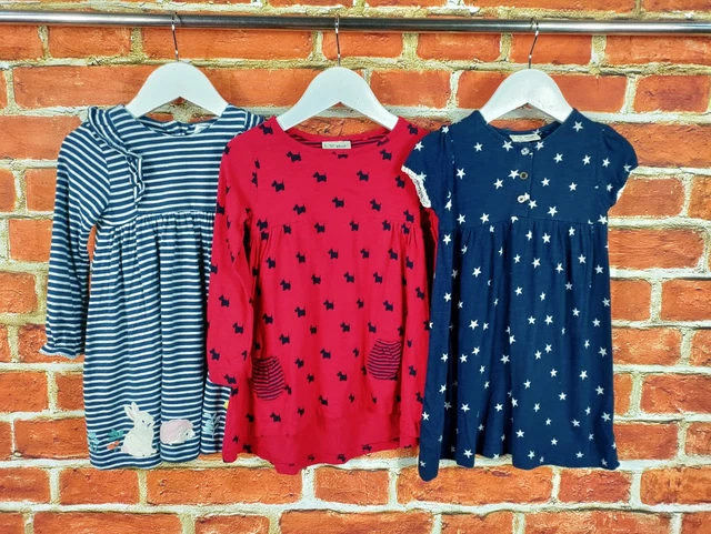 Pacchetto Abito Bambina Età 18-24 Mesi John Lewis Next Set Jersey Casual 92Cm