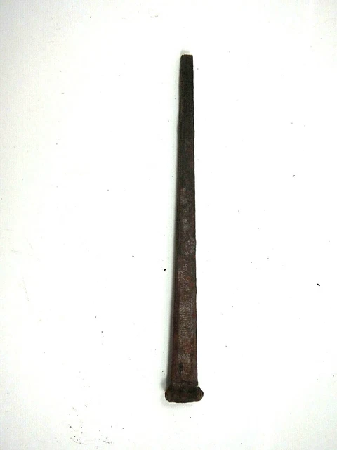 3 1/2"  BIG NAIL 1 spike hand wrought  iron
