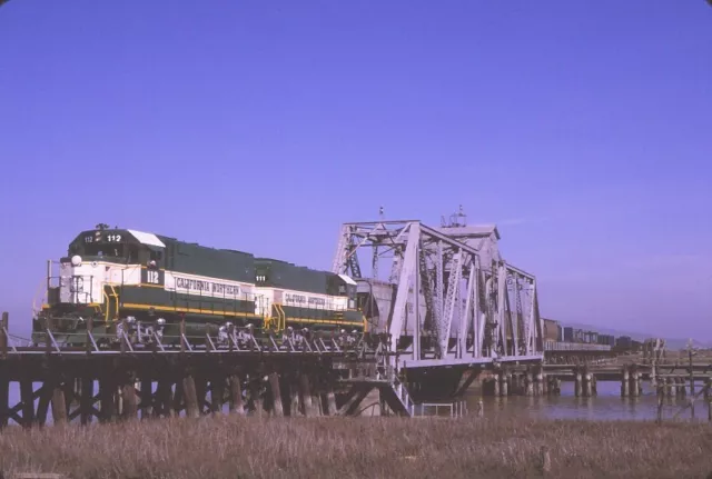 California N.   112 Gp15+1   Diesels Gone  @ Black Point, Ca 1995  35Mm Slide