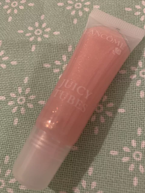 🎁Lancome Juicy Tubes Lip Gloss No.95 Marshmallow Electro Pink Shine Pocket Size