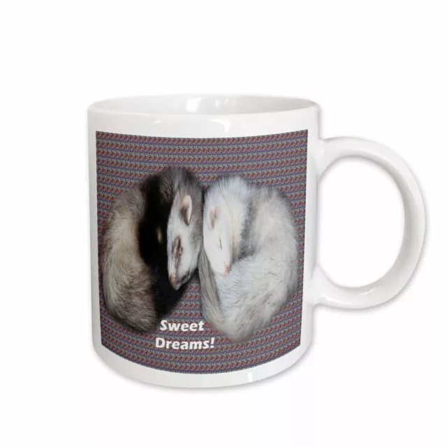 3dRose Sleeping Ferrets Mug