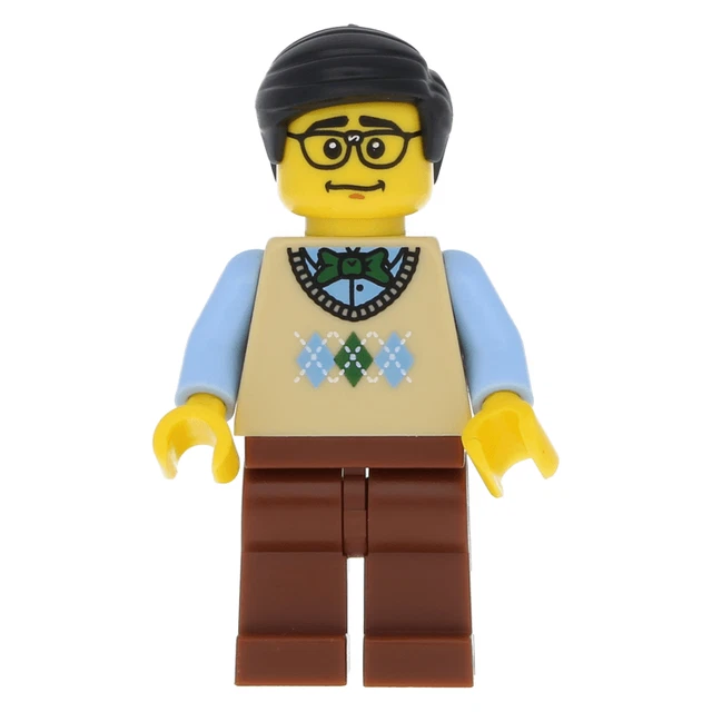 GENUINE LEGO COLLECTIBLE Minifigure Series 7 Computer Programmer col108 ...