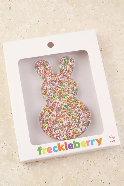 NEW Freckleberry Gifts Choc Freckle Bunny Speckles -
