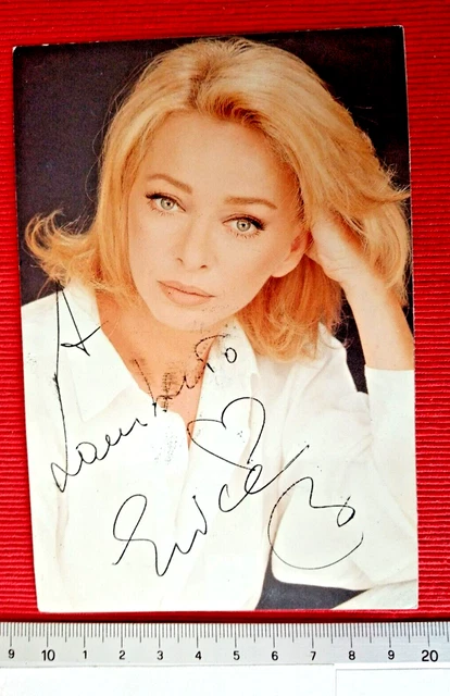 Enrica Bonaccorti RadioRai -foto dedica e autografo-Photo by Marinetta Saglio