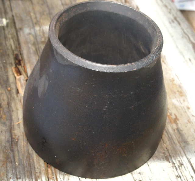 6" x 4" S40 (STD) Concentric Reducer Coupling Pipe Fitting WPB  Butt Weld