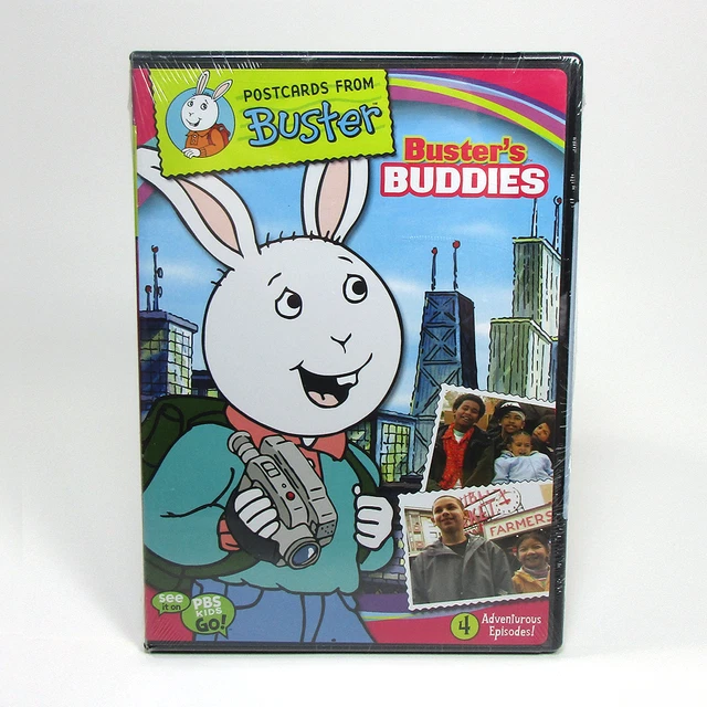 POSTCARDS FROM BUSTER Buster's Buddies (DVD, 2005, PBS Kids) [Arthur