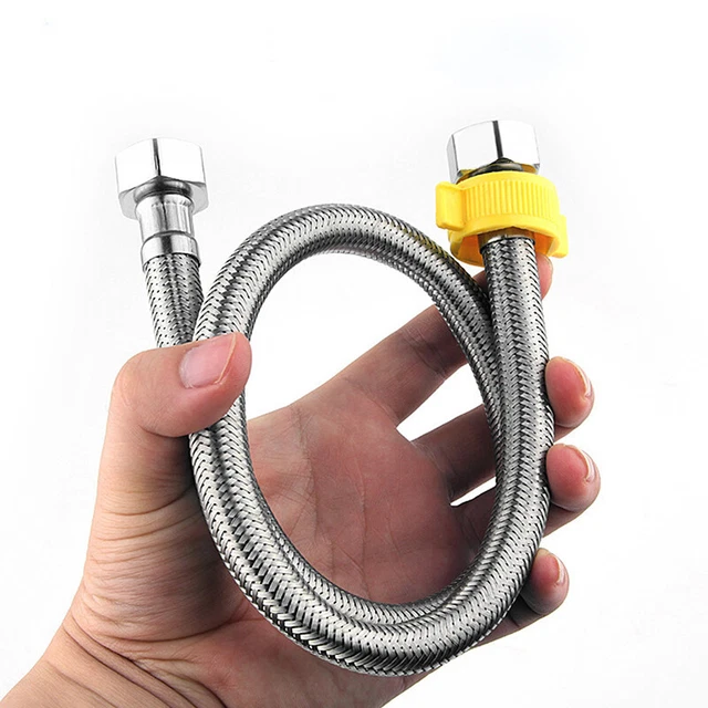 Manguera de ducha flexible de acero inoxidable 304 tubería de plomería tirando .H7