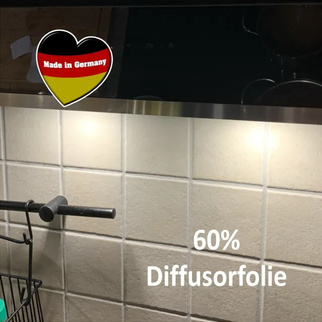 DIFFUSORFOLIE 60% SELBSTKL., Rund/Eckig, Folie für LED Panel