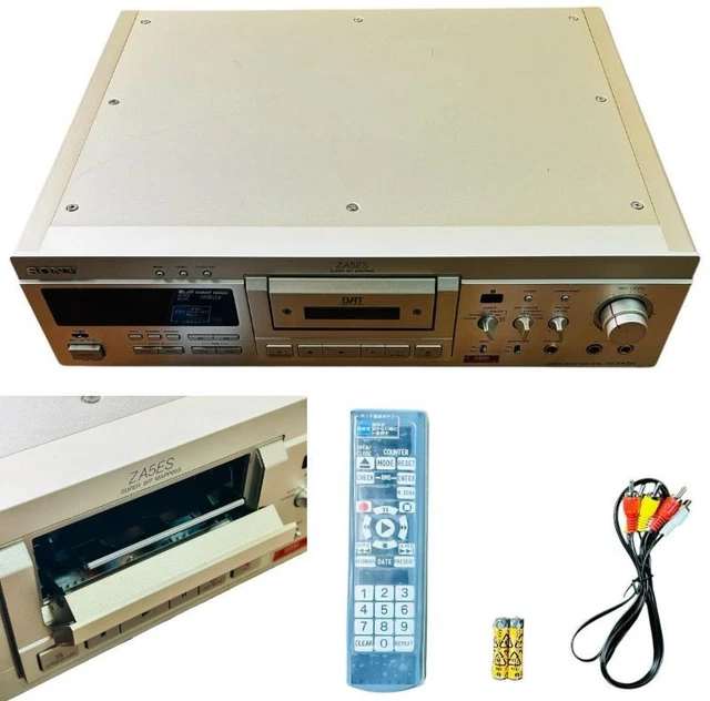Sony DTC-ZA5ES  Digital Audio Tape Deck DAT Audio AC100V 50Hz/60Hz 32W Japan