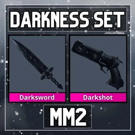 NEW GODLYS] DARK SET | Roblox Murder Mystery 2 (MM2), Video Gaming, Gaming Accessories, In-Game - Foto 10