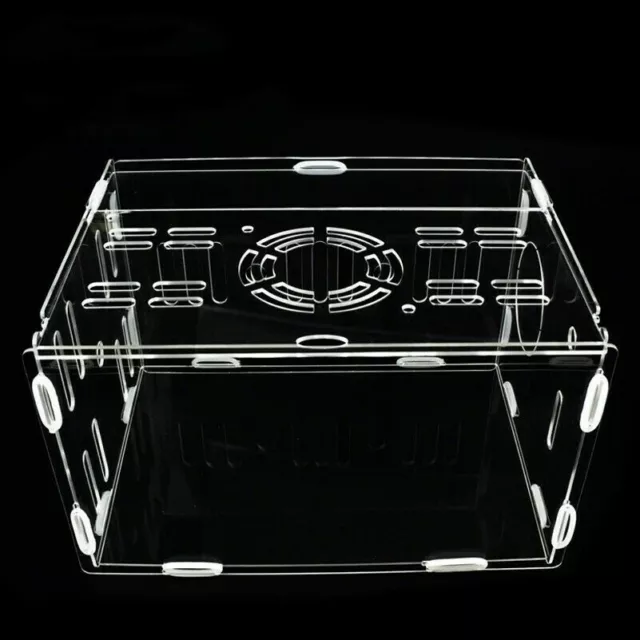 Acrylique Cage de Hamster Petit Animal de Compagnie Villa Transparent Respirant