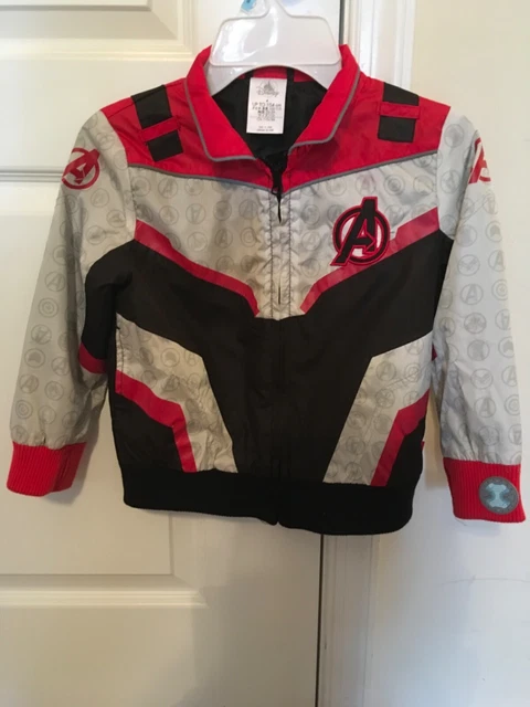 Disney Store Marvel Avengers Windbreaker Jacket For Kids Size 4T