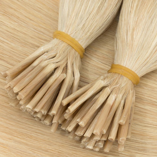 200 hebras Stick I Tip 100% Human Remy Extensiones de Cabello Micro Bucles 1G 0.5G