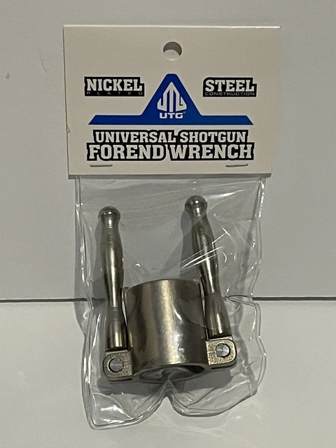 Nickel Steel UTG Universal Shotgun Forend Wrench - TL-SHWR01
