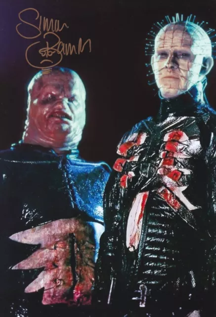 SIMON BAMFORD signed autograph 20x30cm HELLRAISER in person autograph COA