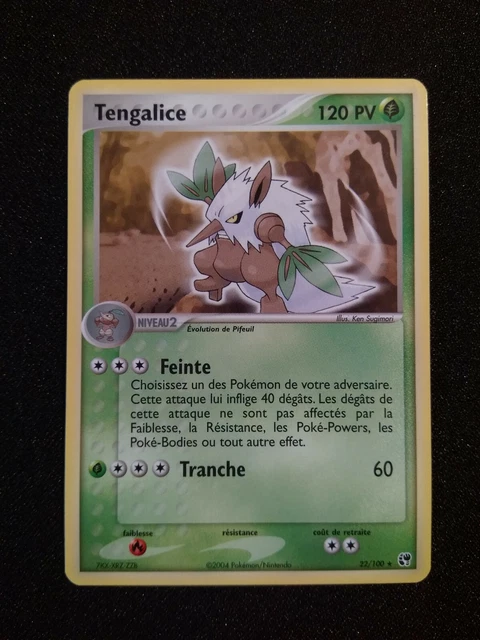 Tengalice 22/100 Rare Ex Tempête de Sable FR carte Pokémon Near mint