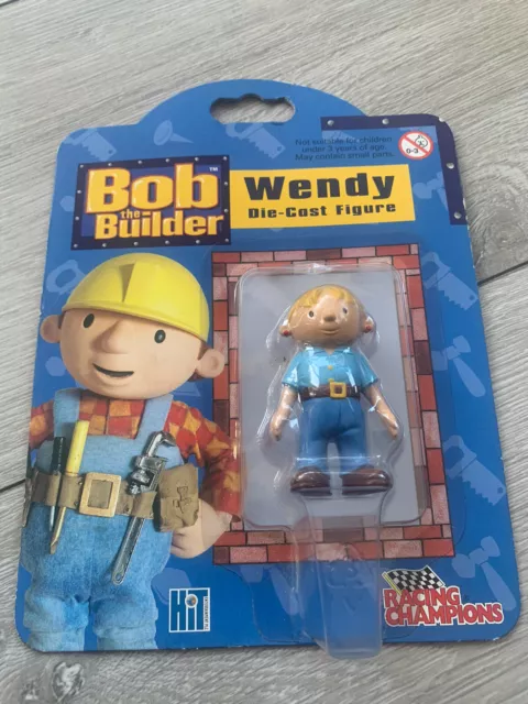 Bob The Builder Collectable Die Cast Figure Wendy Vintage 2001 COLLECTABLE New