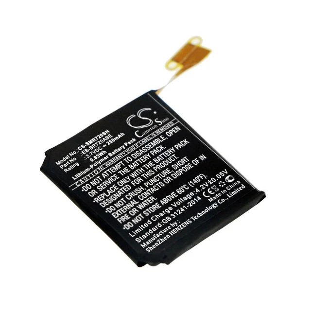 Battery for Samsung  Gear S2, Gear S2 Classic, R7200, R720X, R732, SM-R720, SM-R