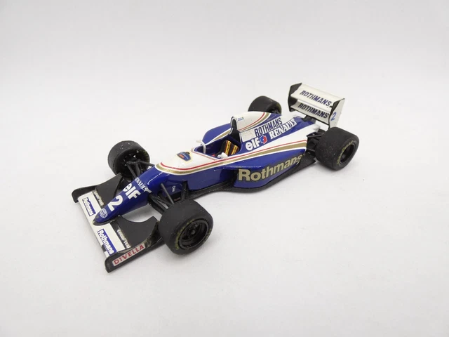 Williams Rothmans WILLIAMS RENAULT FW15 Test Ayrton Senna #2 Rothmans 1994 1/43 Onyx F1 ...