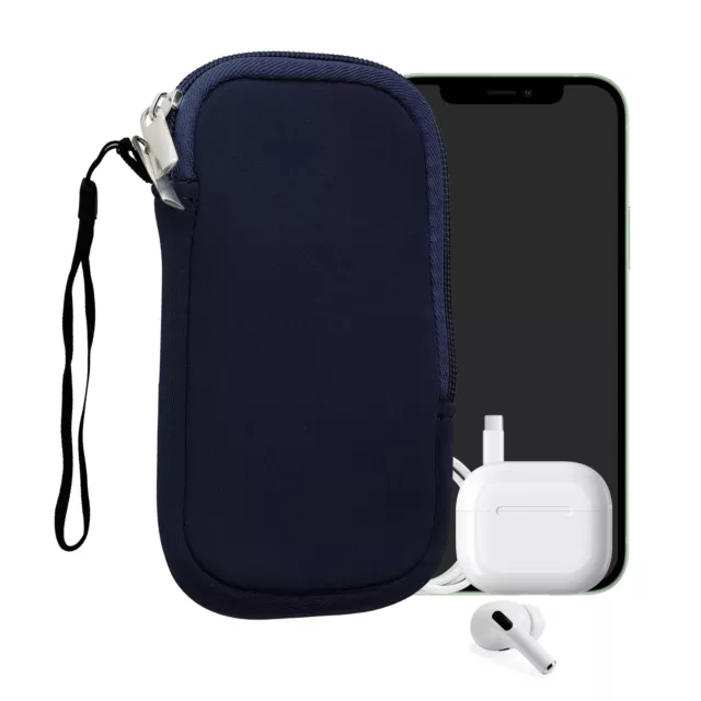 Funda de neopreno con cremallera para XL - 6,7 6,8"