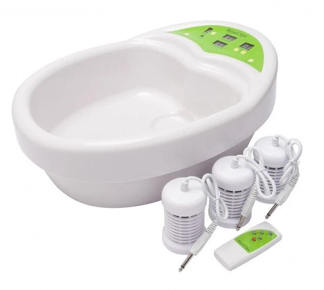 Baño de Pies Electrólisis Real Spa Con Fb, Vfg. 2 J.G Incl. Bobinas, 10 Schoner