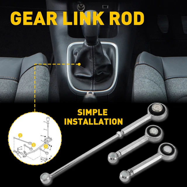 FITS FOR PEUGEOT Partner Citroen Berlingo Gear Links Linkage Rod Kit X3 ...