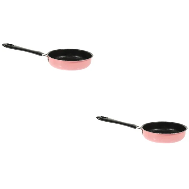 2 pentole antiaderenti Skillet padella wok padella per cucina indoor