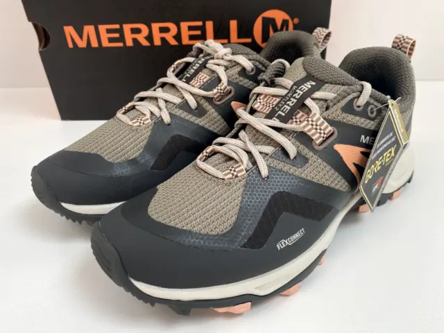 MERRELL MQM FLEX 2 Goretex Shoes UK 4.5 @ Hiking Walking Trail Trainers £120 GTX