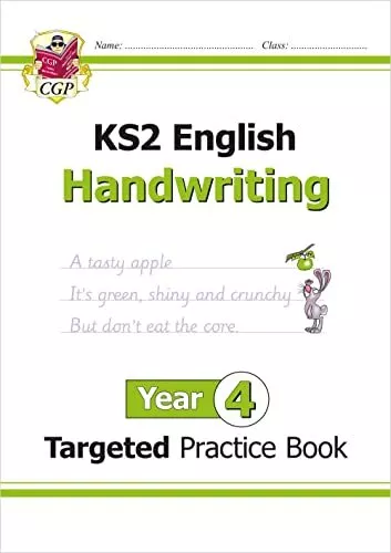 KS2 English Targeted Practice Book: Handwriting - Year 4: perfec... by CGP Books