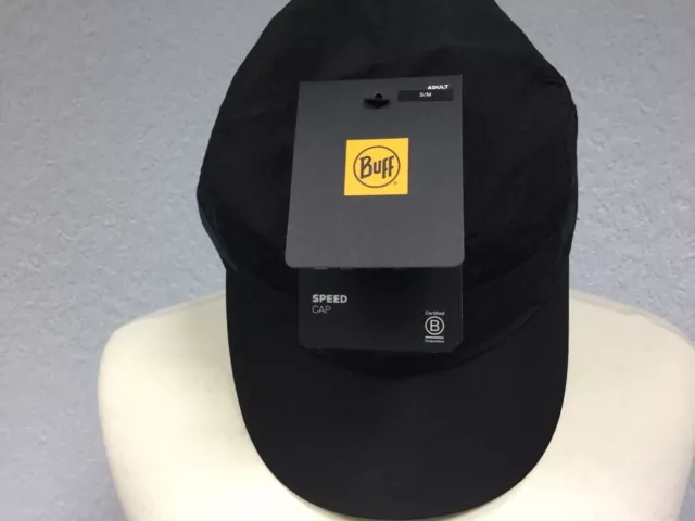 NEW! Buff Unisex Baseball Cap - Black - Size S/M Adjustable - Speed