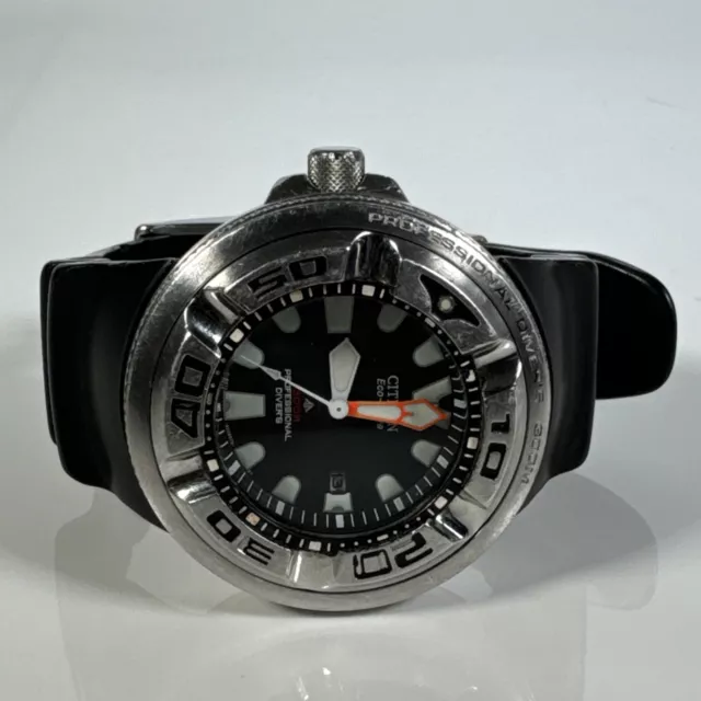 CITIZEN B873 S057892 DATE Divers Professional 300m Eco Drive Mens Watch 249.99 PicClick