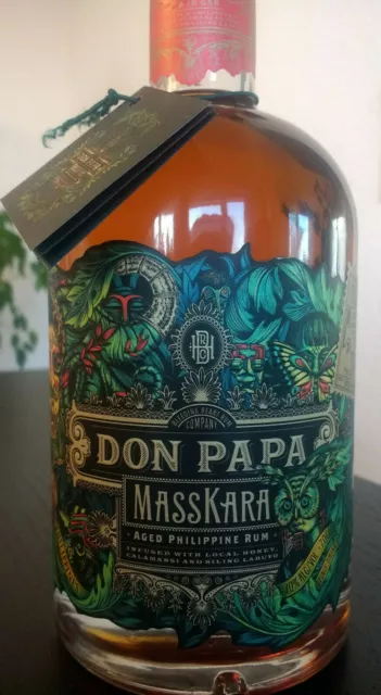 "ORIGINAL" Don Papa Masskara Rum 0,7l 40% Alc.Vol.