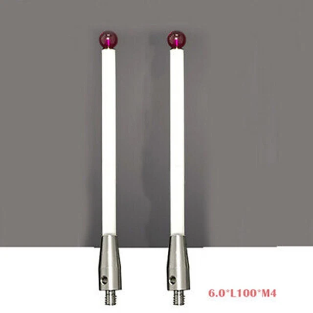 2 Pcs */Renishaw A-5000-3712 CMM-Probe Stylus 100mm Ceramic Stem-6mm Ball Tip