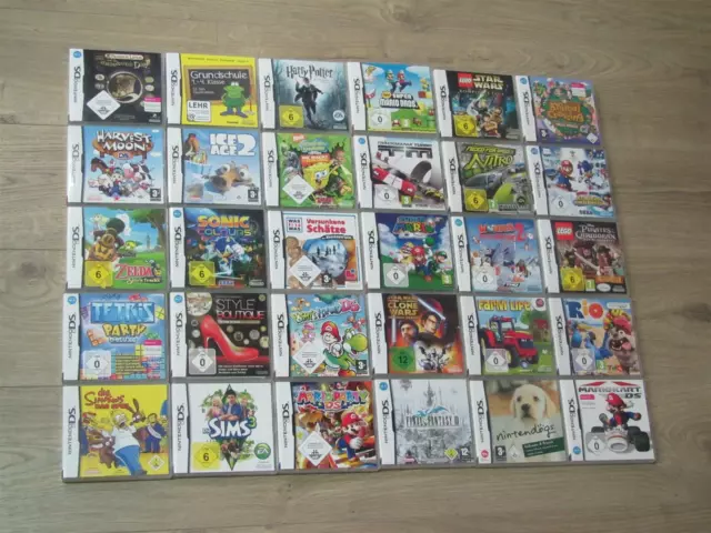 Nintendo DS Spiele Auswahl auch 3DS New Mario Kart Party, Zelda, Lego Star Wars
