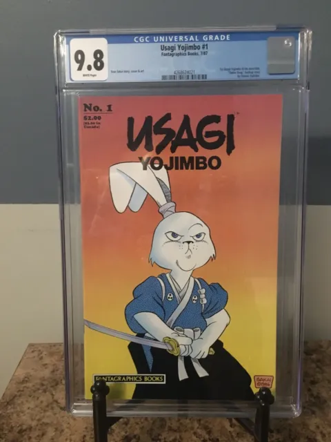 Usagi Yojimbo 1 First Print CGC 9.8 Fantagraphics 1987 Stan Sakai