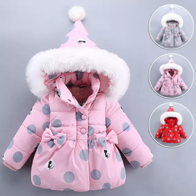 Carino cappotto neonato con cappuccio giacca neonato bambini outwear top bambina inverno caldo