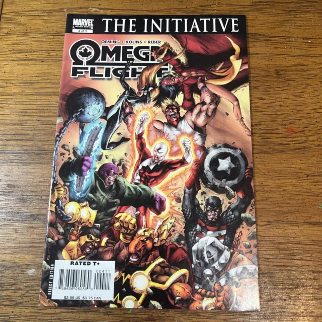 Omega Flight #4 (Marvel) Free Ship at $49+