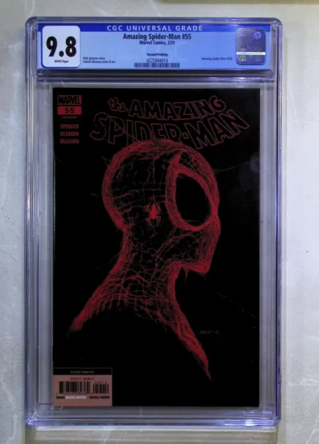 Amazing Spider-Man #55 (2020 Marvel) 2nd Print Patrick Gleason Cover CGC 9.8